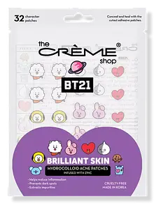 The Creme Shop BT21 Brilliant Skin Hydrocolloid Acne Patches