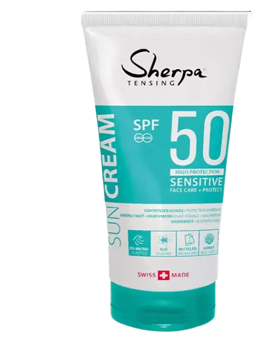 Sherpa Tensing Sensitive Sun Cream SPF 50