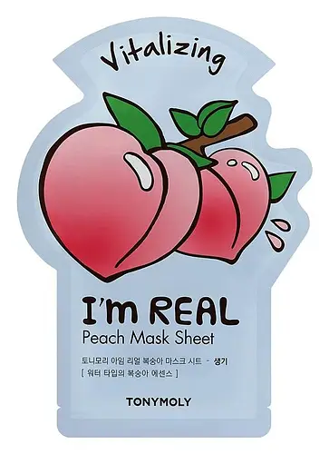 TONYMOLY I'm Real Sheet Mask Peach