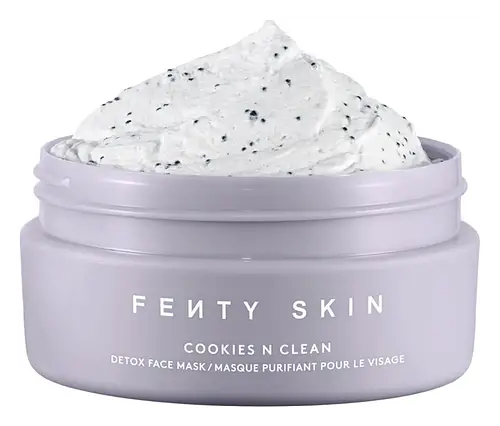 Fenty Beauty Cookies N Clean Whipped Clay Pore Detox Face Mask with Salicylic Acid + Charcoal