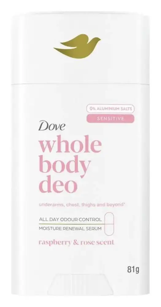 Dove Whole Body Deo Stick Raspberry & Rose