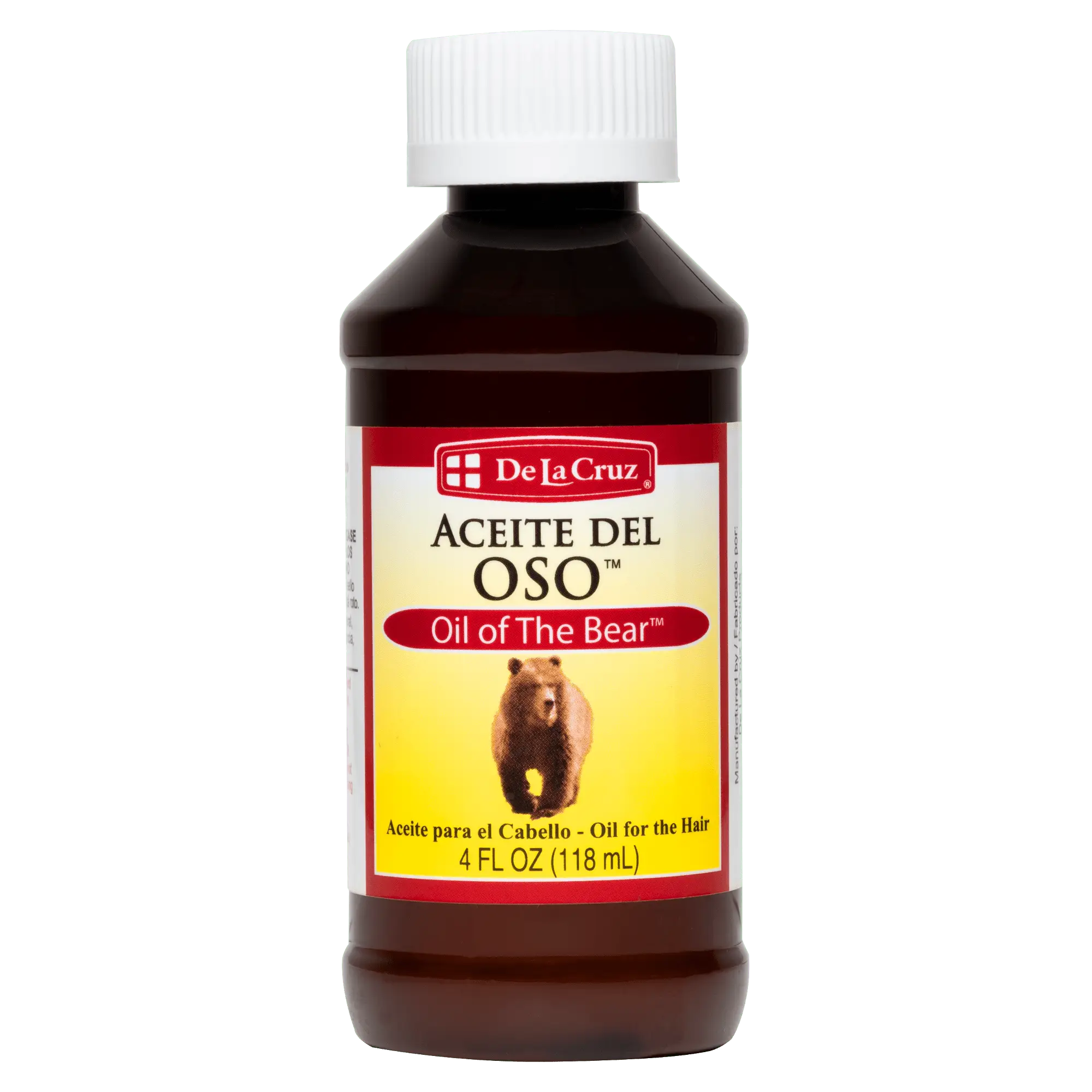 De La Cruz Oil Of The Bear Hair Brilliantine