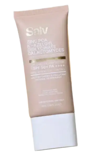 Salv Laboratories Zinc PCA K Azeloyl Diglycinate + Galactomyces Tinted Sunscreen SPF 50+
