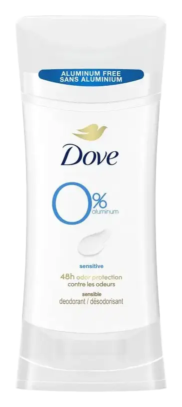 Dove 0% Aluminum Deodorant Stick Sensitive