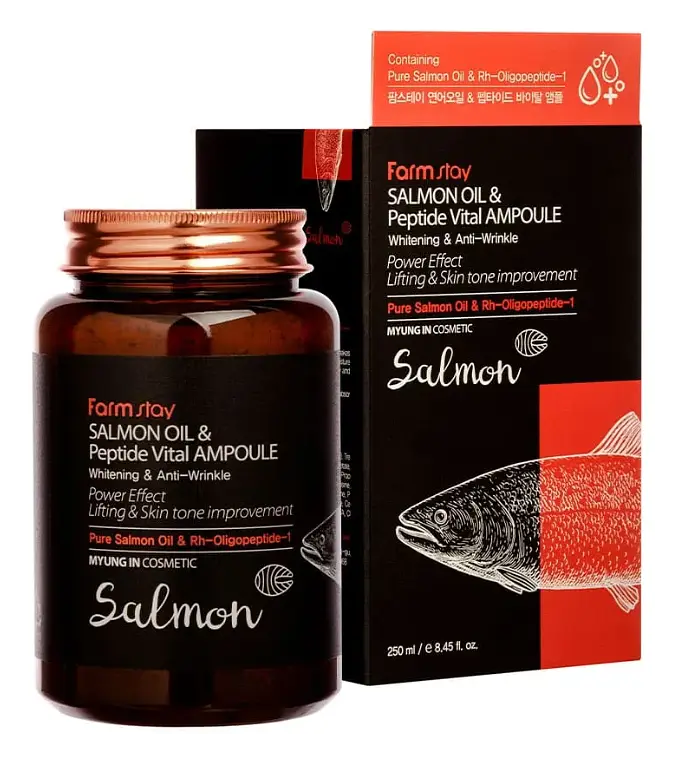 Farm Stay Salmon Oil And Peptide Vital Ampoule