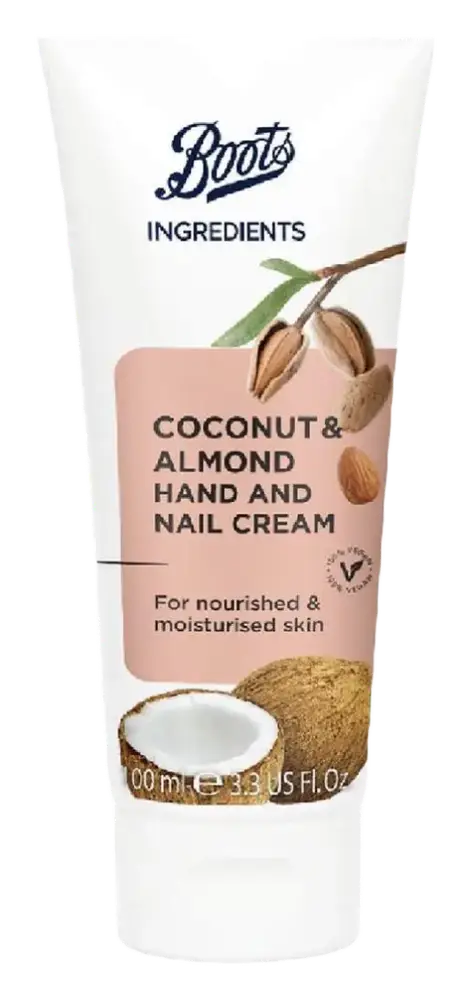 Boots Ingredients Coconut & Almond Hand And Nail Cream