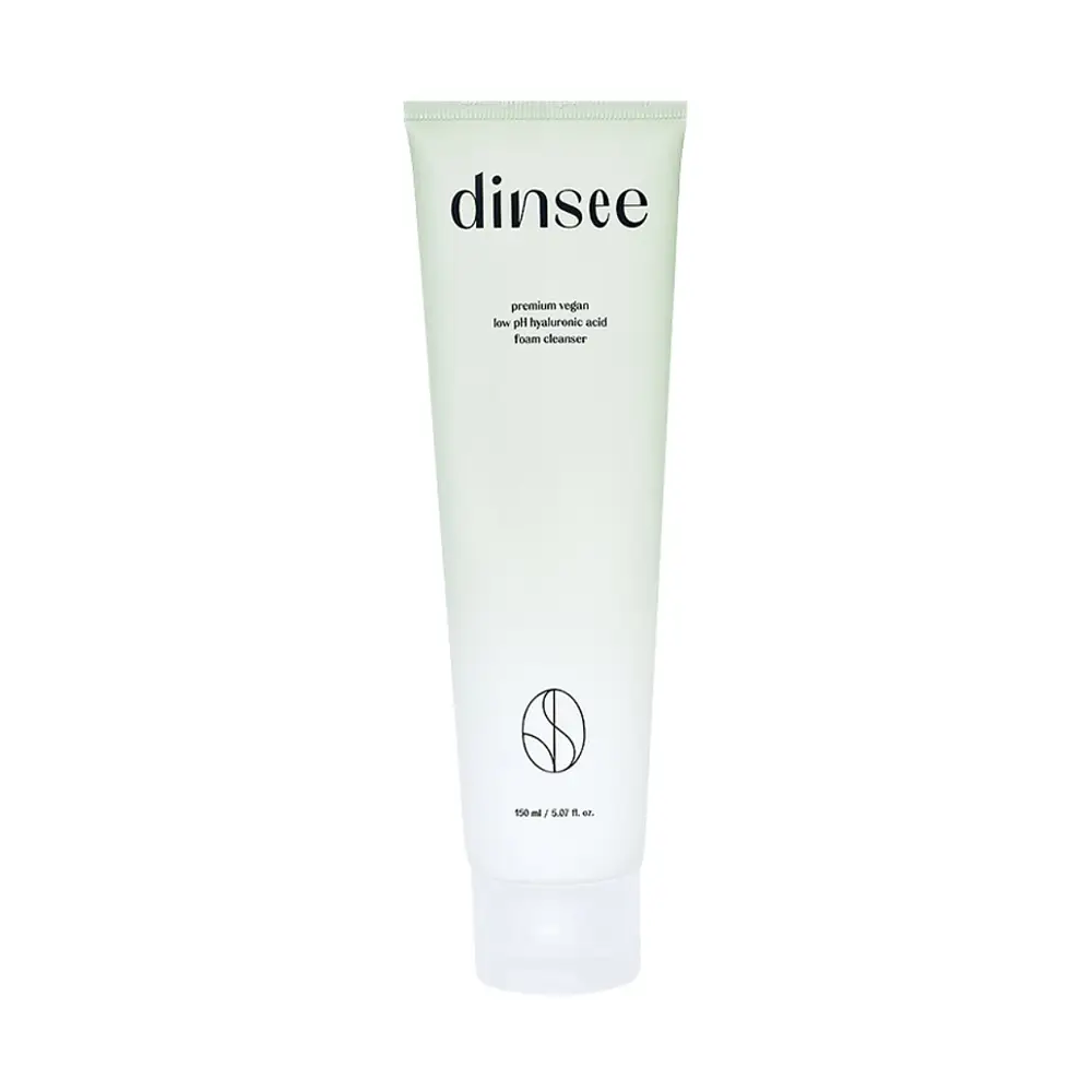 Dinsee Premium Vegan Low pH Hyaluronic Acid Foam Cleanser