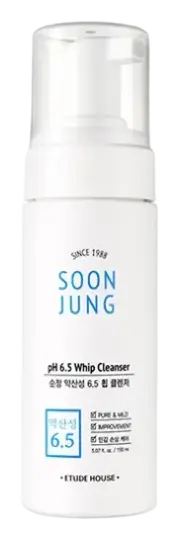 Etude House Soon Jung Ph 6.5 Whip Cleanser