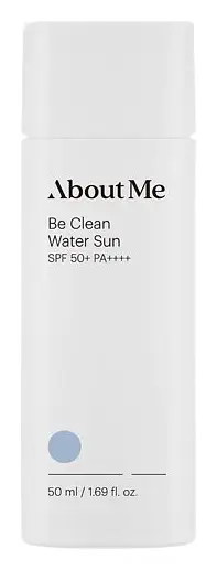 About Me Be Clean Water Sun SPF50+ PA++++