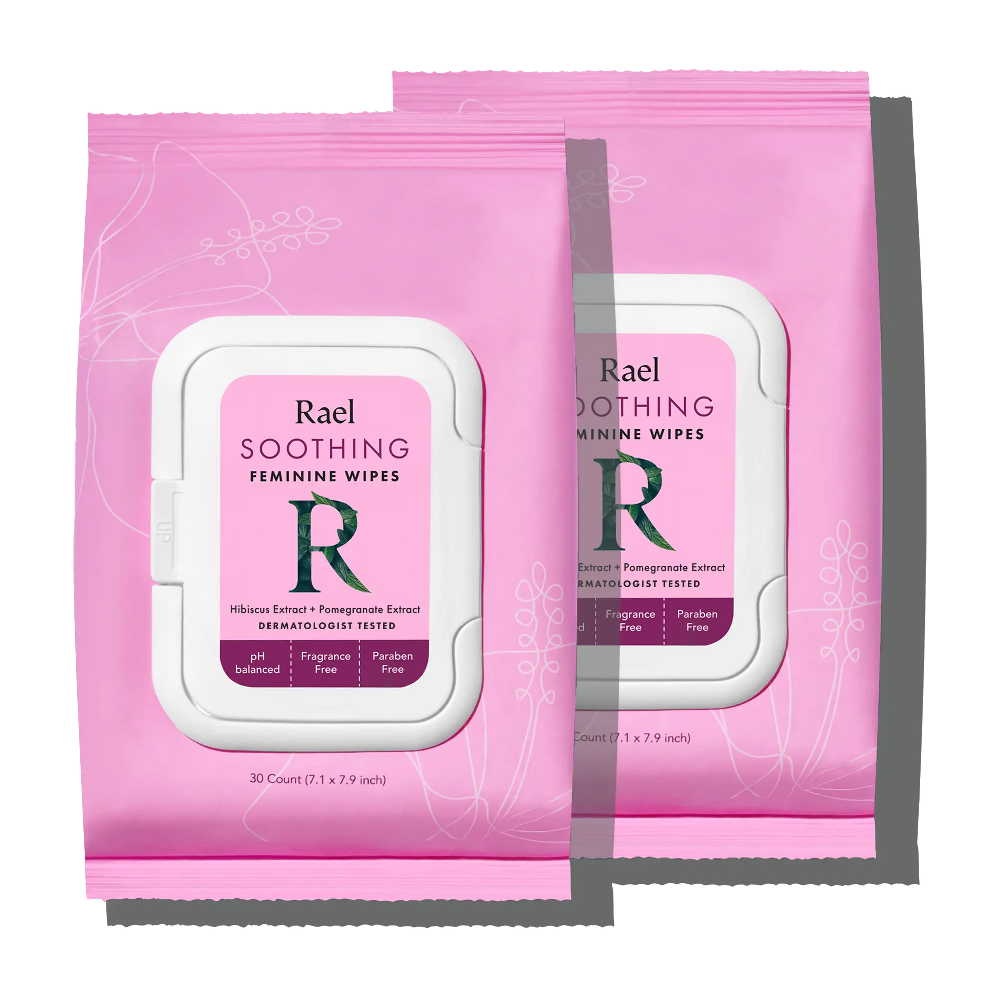 Rael Soothing Feminine Wipes