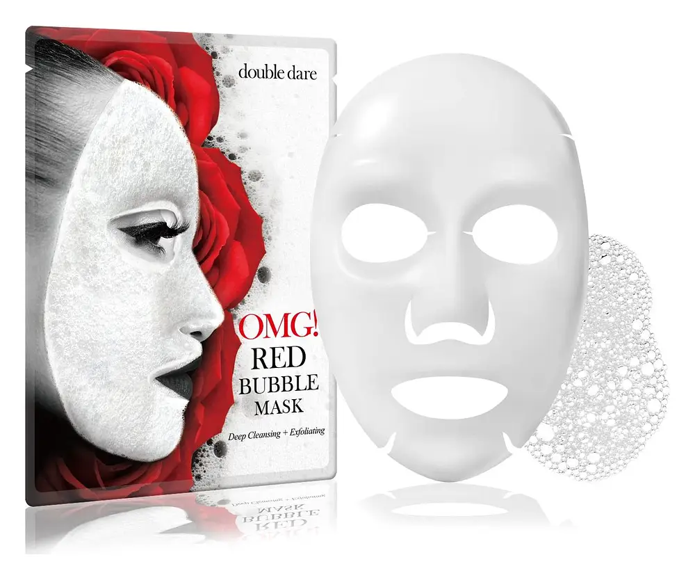 Double Dare OMG! Red Bubble Mask