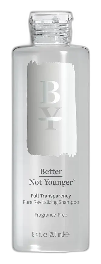 Better Not Younger Full Transparency Pure Revitalizing Shampoo