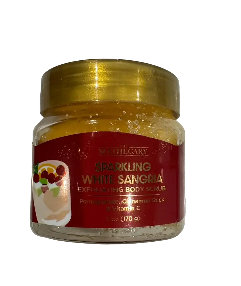 The Spathecary Sparkling White Sangria Exfoliating Body Scrub