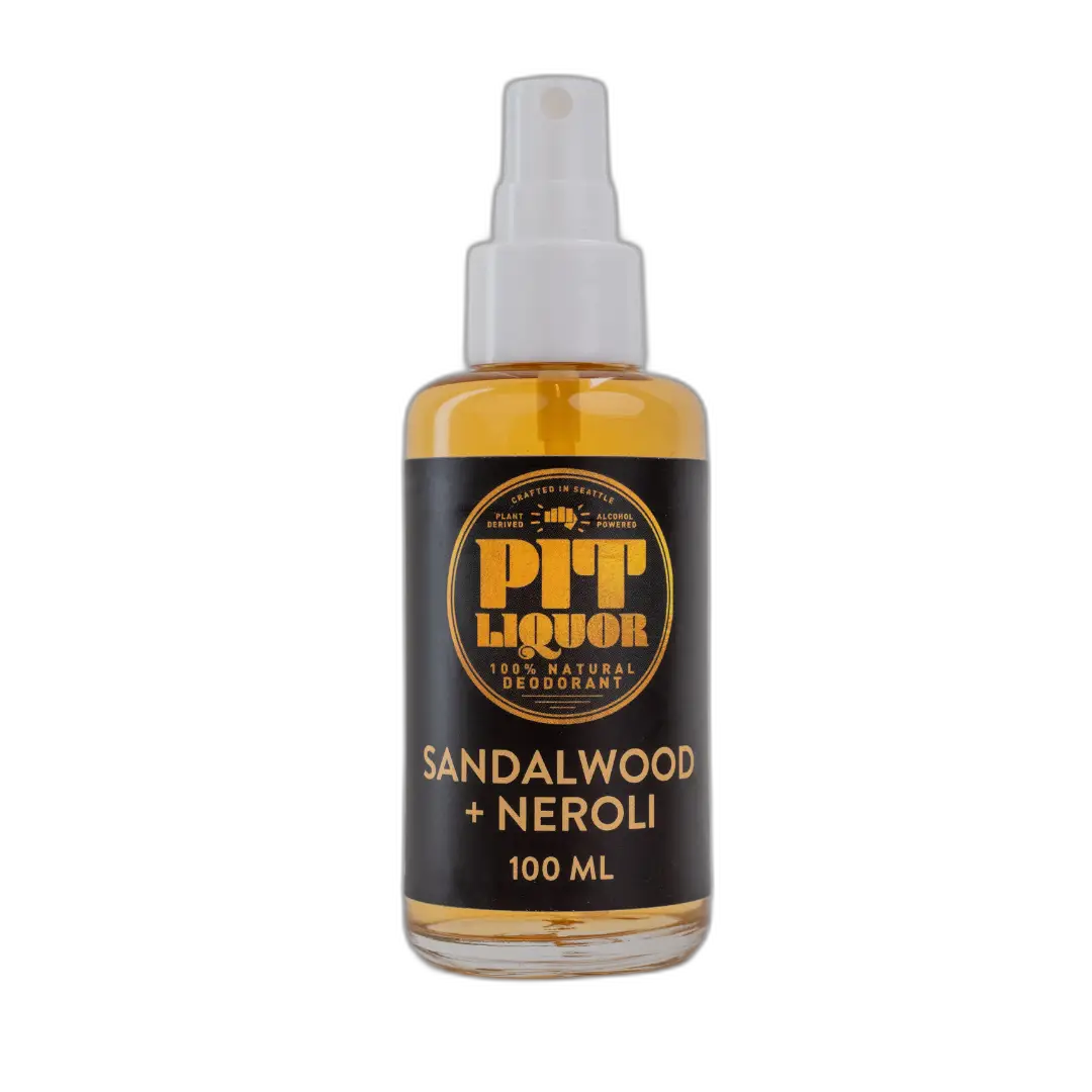 Pit Liquor Natural Deodorant Spray Sandalwood + Neroli