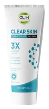 Olim Naturals Clear Skin Salicylic Acid Face Wash