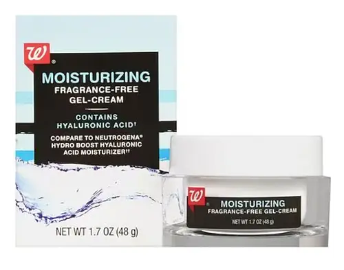 Walgreens Moisturizing Gel Cream Fragrance Free
