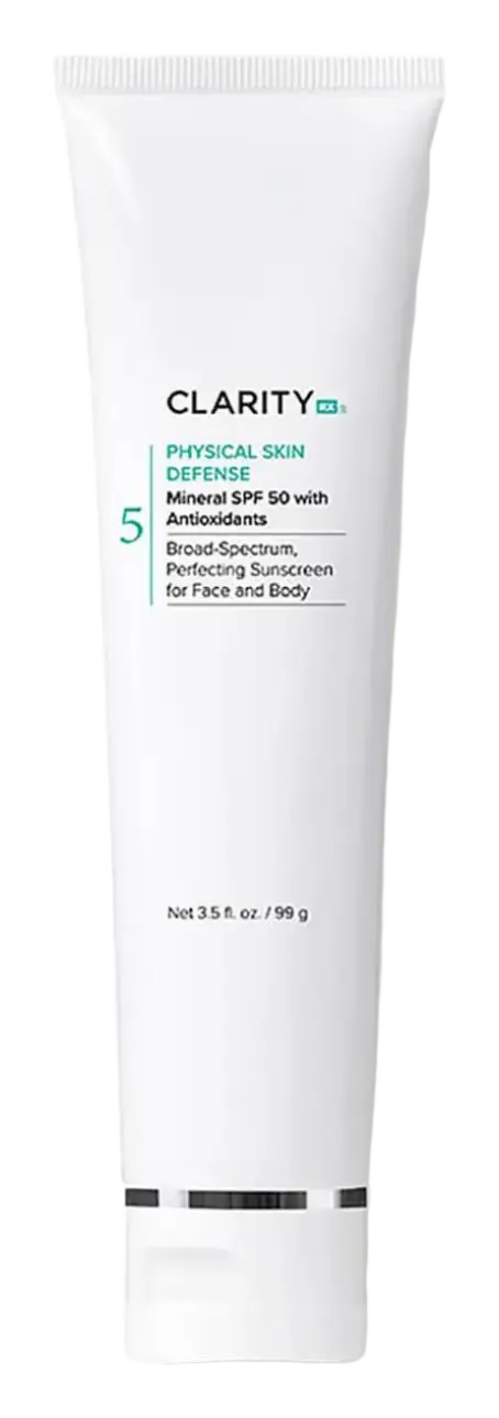 ClarityRx Physical Skin Defense Mineral SPF 50 with Antioxidants