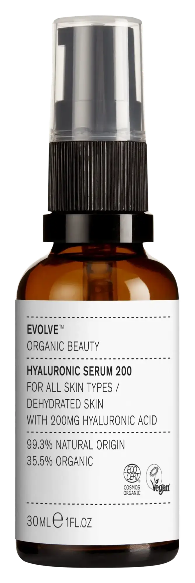Evolve Organic Beauty Hyaluronic Serum 200