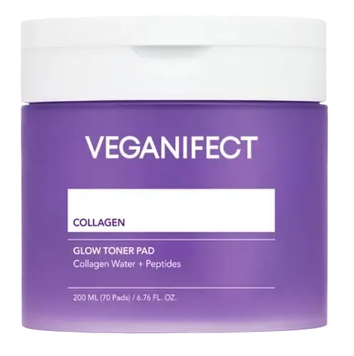 Veganifect Collagen Glow Toner Pad