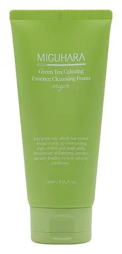 Miguhara Green Tea Calming Essence Cleansing Foam Origin