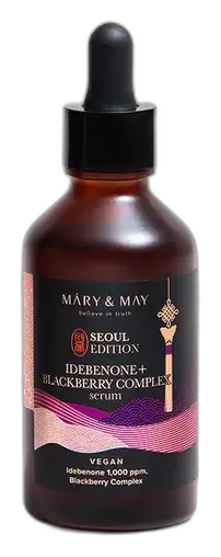 Mary & May Seoul Edition Idebenone + Blackberry Complex Serum