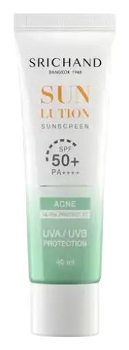 Srichand Sunlution Acne Care Sunscreen SPF 50+ PA++++