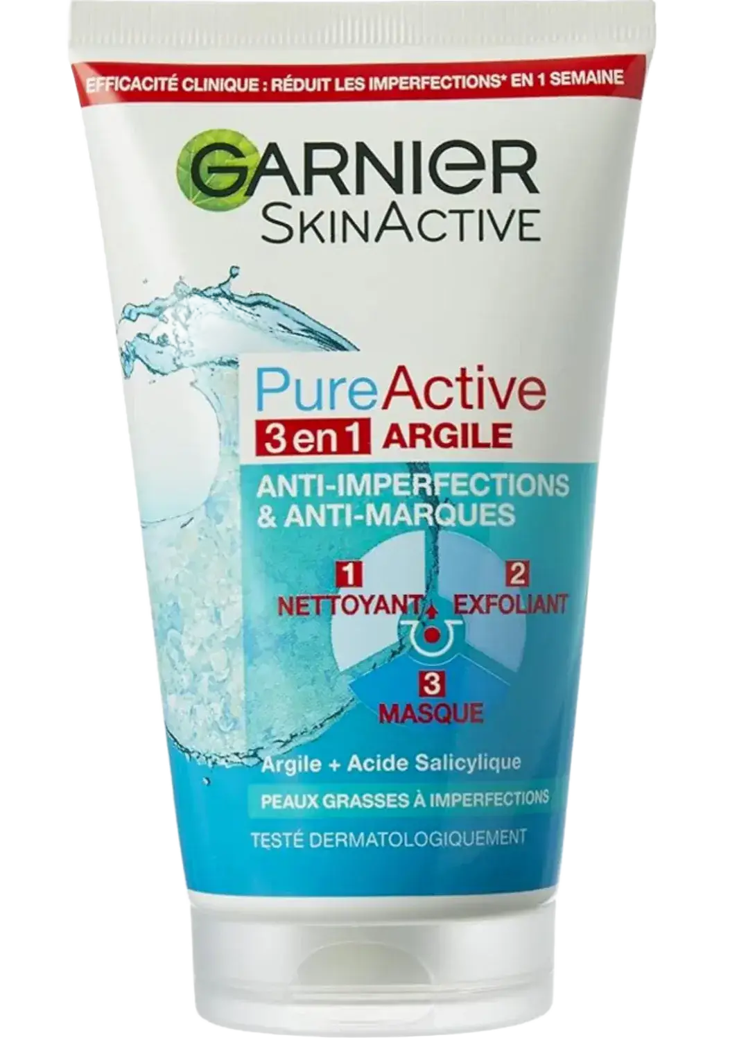 Garnier Pure Active 3 In 1 Clay France