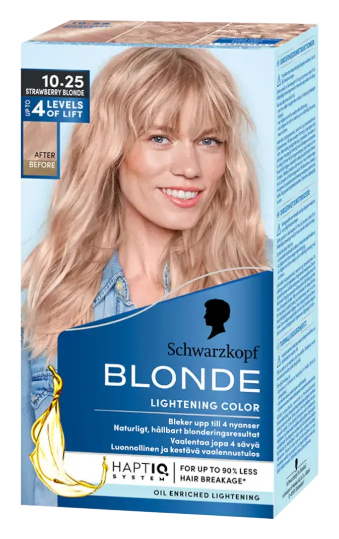 Schwarzkopf Professional Blonde Lightening Color 10.25 Strawberry Blonde