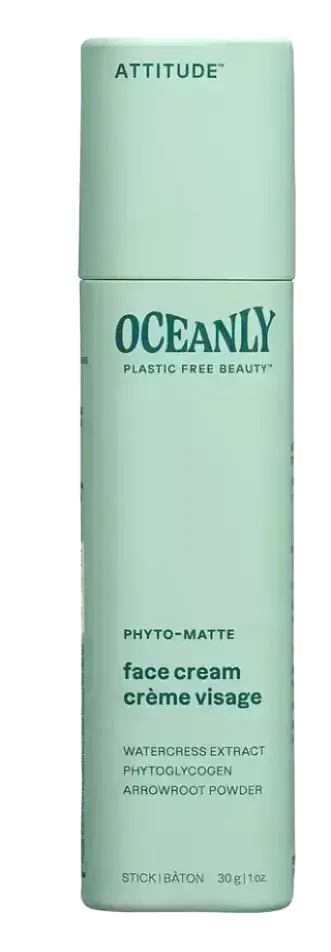ATTITUDE Oceanly Solid Matifying Face Cream for Combination Skin