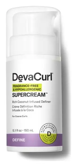 DevaCurl Supercream Rich Coconut-Infused Definer Fragrance-Free