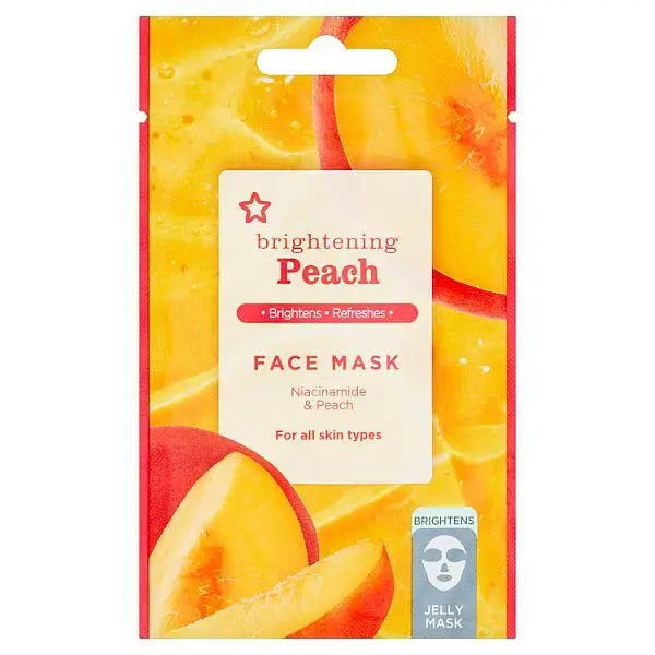 Superdrug Brightening Peach Face Mask
