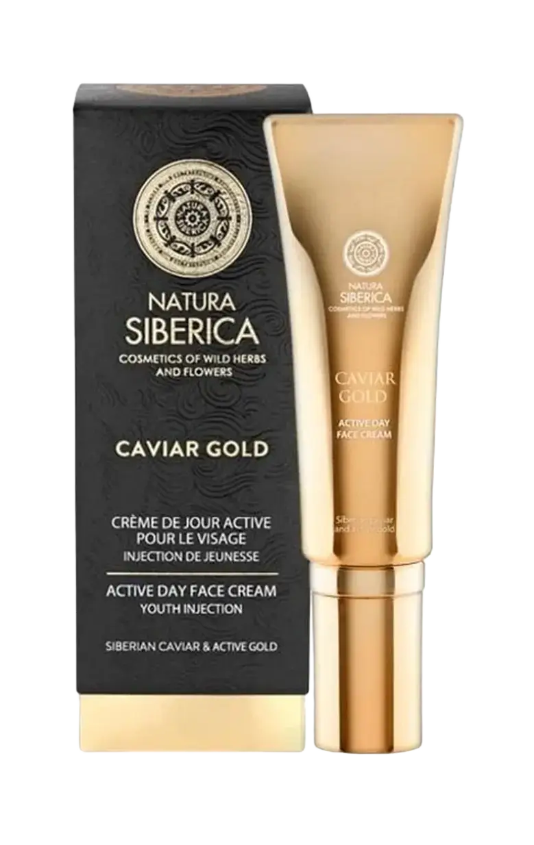 Natura Siberica Caviar Gold Active Day Face Cream Youth Injection