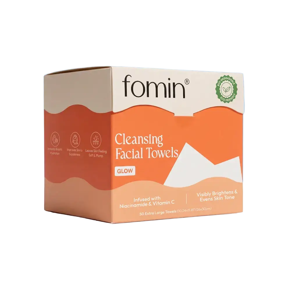 Fomin Cleansing Facial Towels Glow