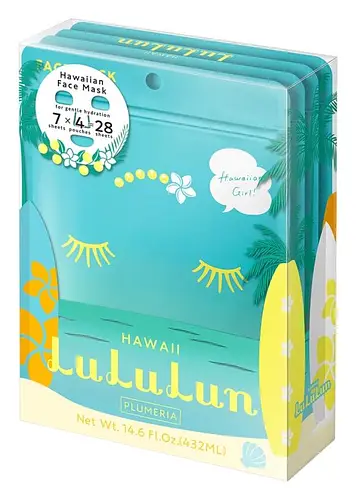 Lululun Travel Sheet Mask Hawaii Plumeria