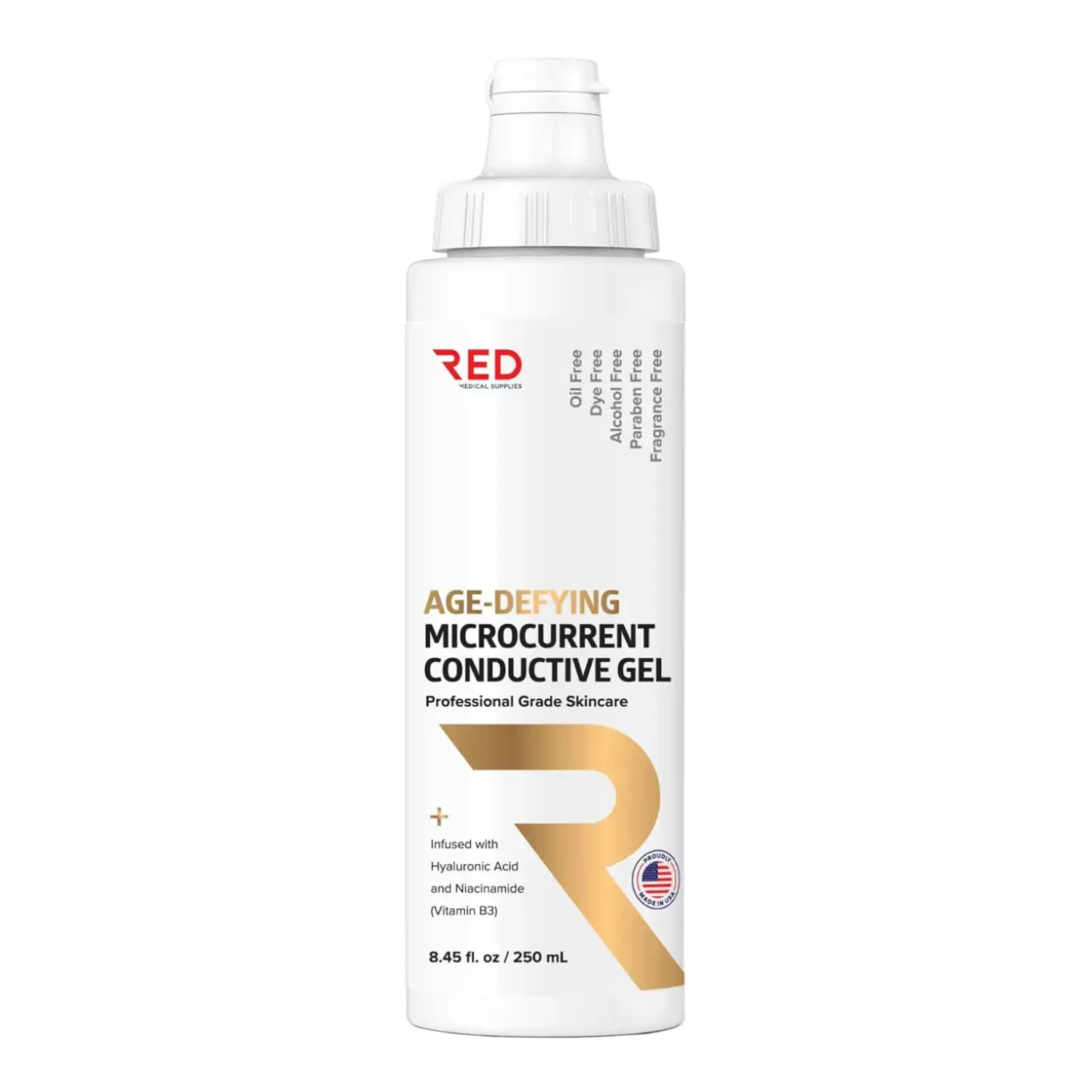 Red Medical Supplies Age-Defying Microcurrent Conductive Gel