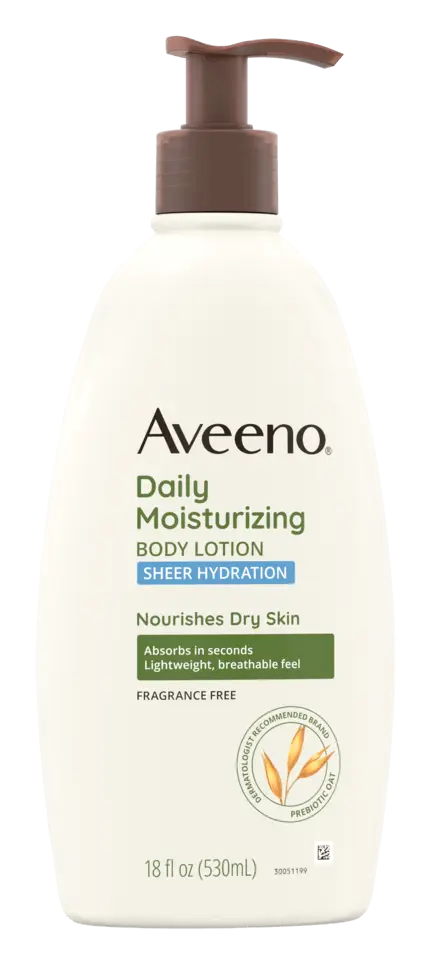 Aveeno Daily Moisturizing Sheer Hydration Dry Skin Lotion
