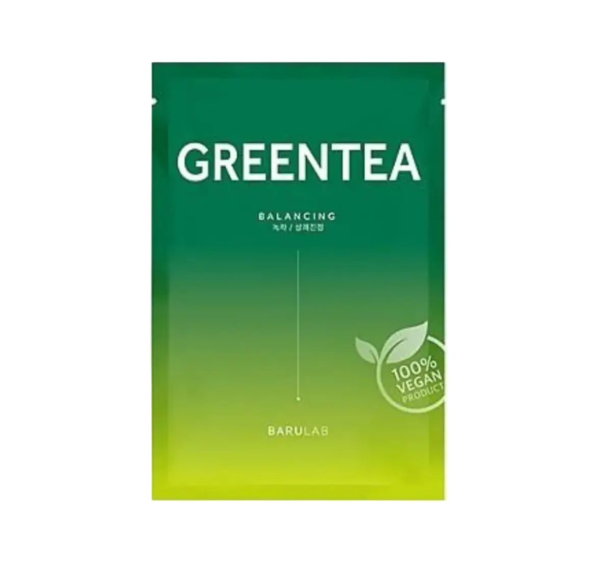 Barulab The Clean Vegan Mask Greentea
