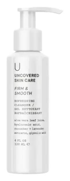 Uncovered Skin Care Firm & Smooth Refreshing Cleanser
