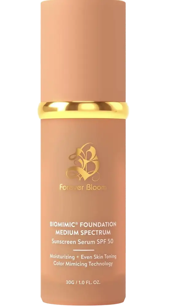 Forever Bloom Biomimic Foundation Medium Spectrum SPF 50 Beige