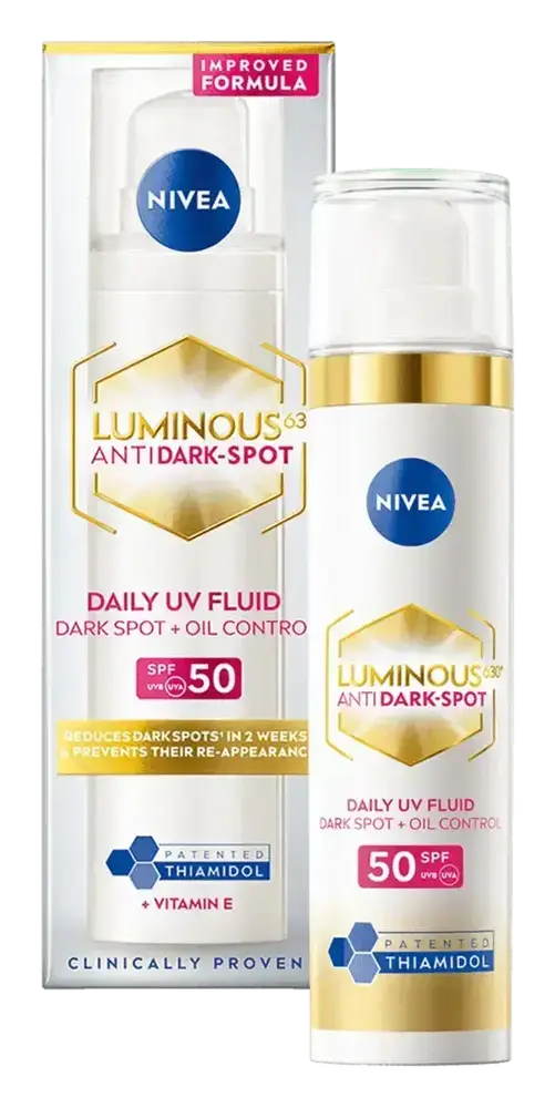 Nivea Luminous630 Anti Dark-Spot Daily UV Fluid SPF50