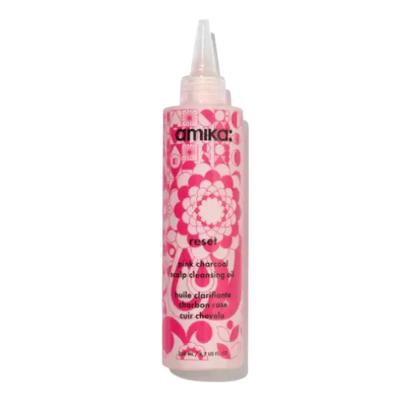 Amika Reset Pink Charcoal Cleansing Oil