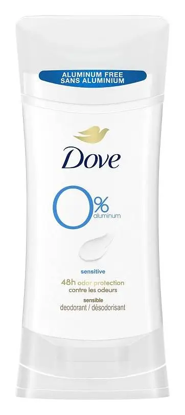 Dove 0% Aluminum Deodorant Stick Sensitive