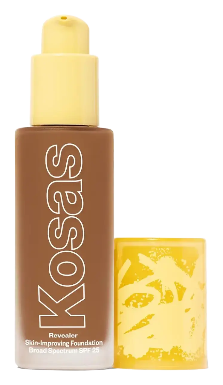 Kosas Revealer Skin-Improving Foundation SPF 25 Medium Deep Neutral Olive 360