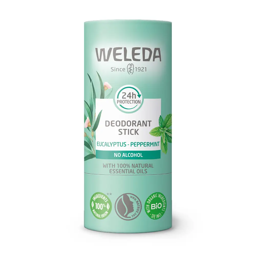 Weleda 24h Protection Deodorant Stick Eucalyptus Peppermint