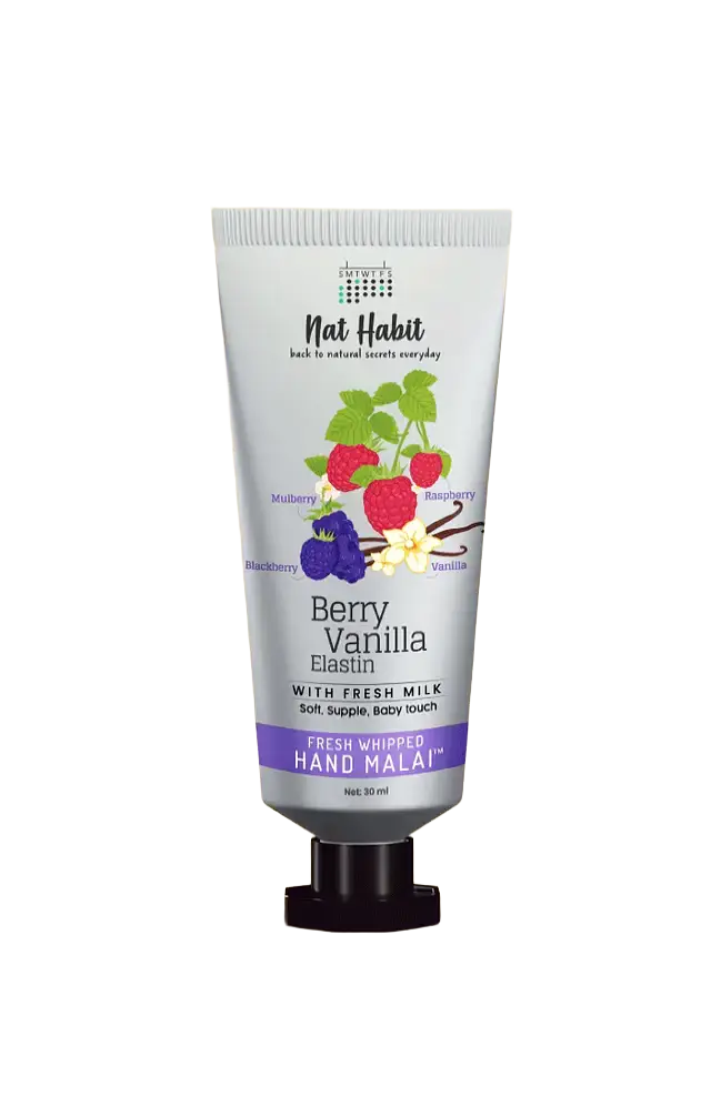 Nat Habit Fresh Whipped Hand Malai Berry Vanilla