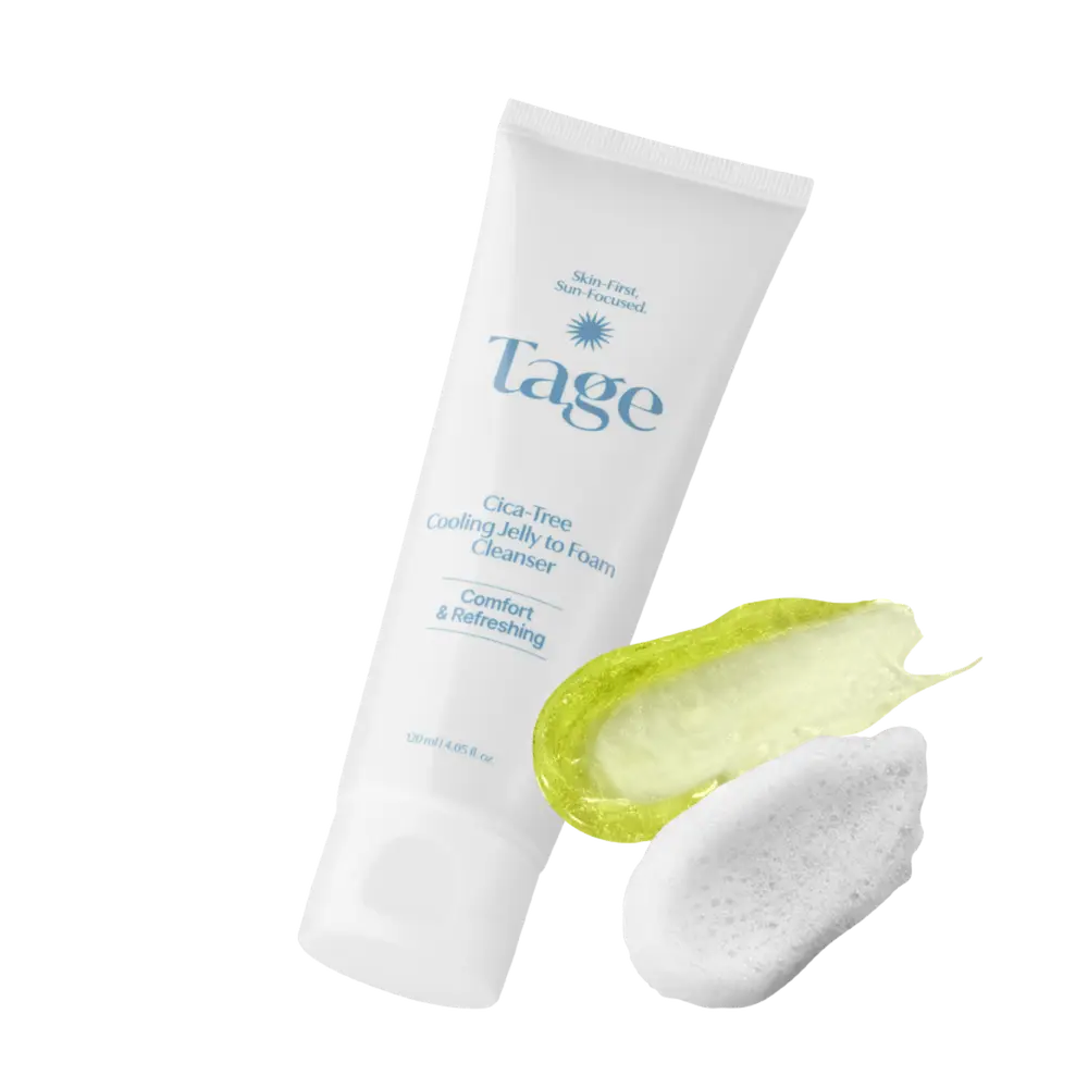 Tage Cica-Tree Cooling Jelly To Foam Cleanser