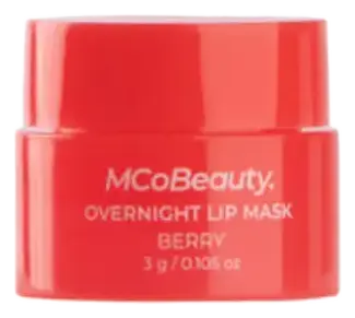 MCoBeauty. Overnight Lip Mask Berry