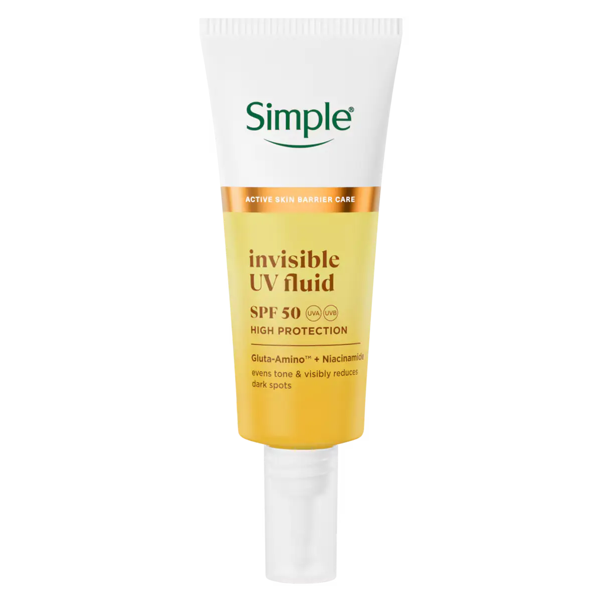 Simple Skincare Invisible UV Fluid SPF 50