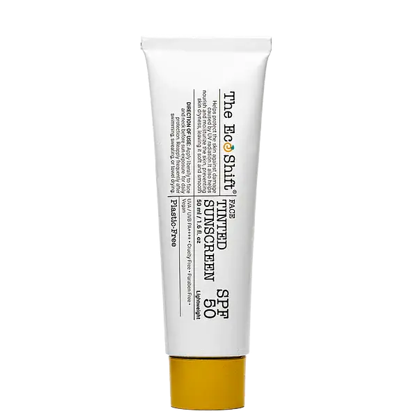 The Eco Shift Lightweight Daily Tinted Sunscreen with SPF50