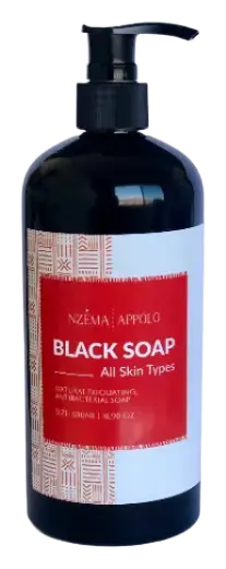 Nzema Appolo Liquid Black Soap